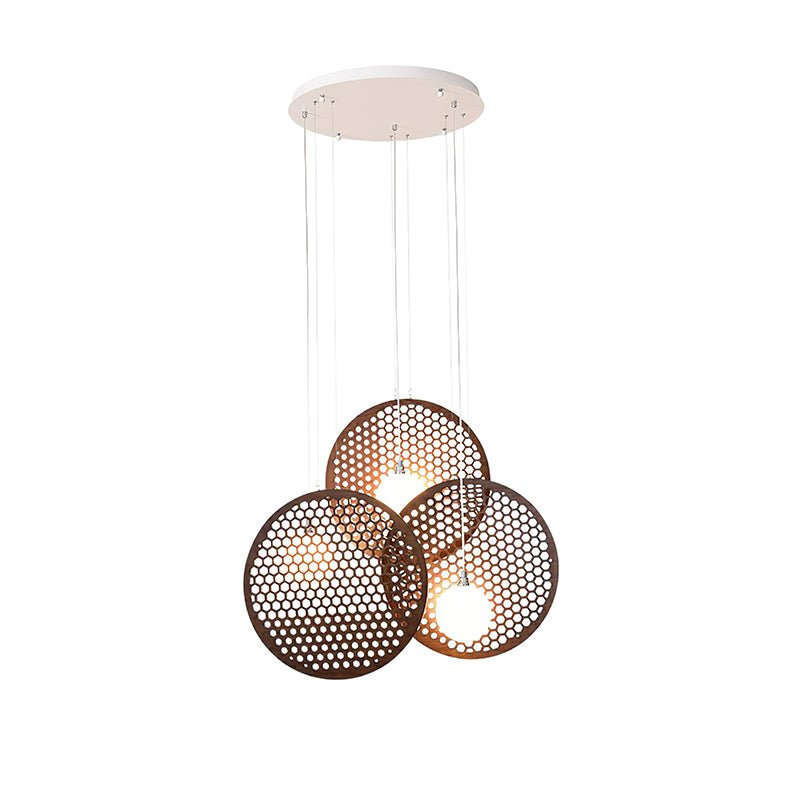 Elvenine lampadario in legno