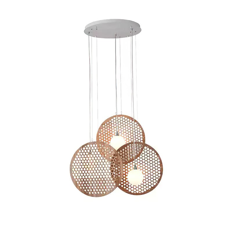 Elvenine lampadario in legno