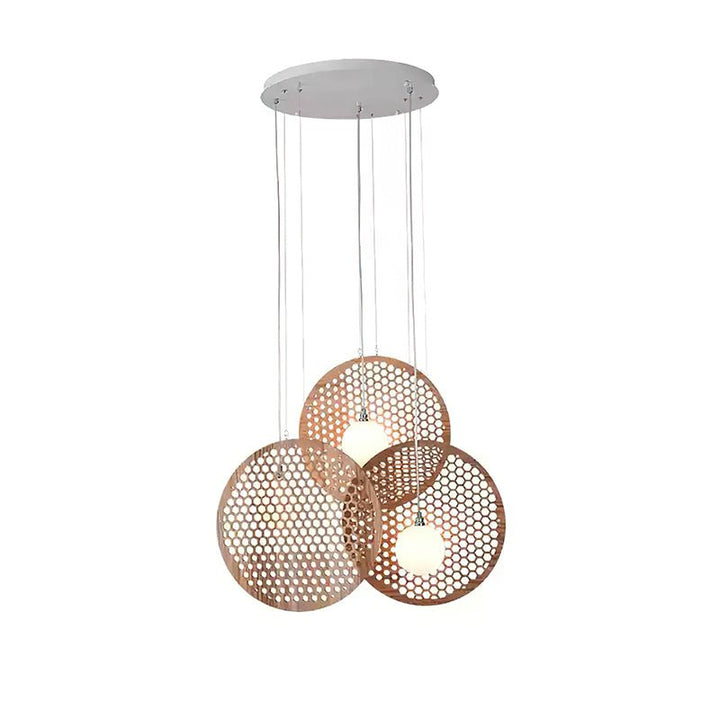 Elvenine lampadario in legno