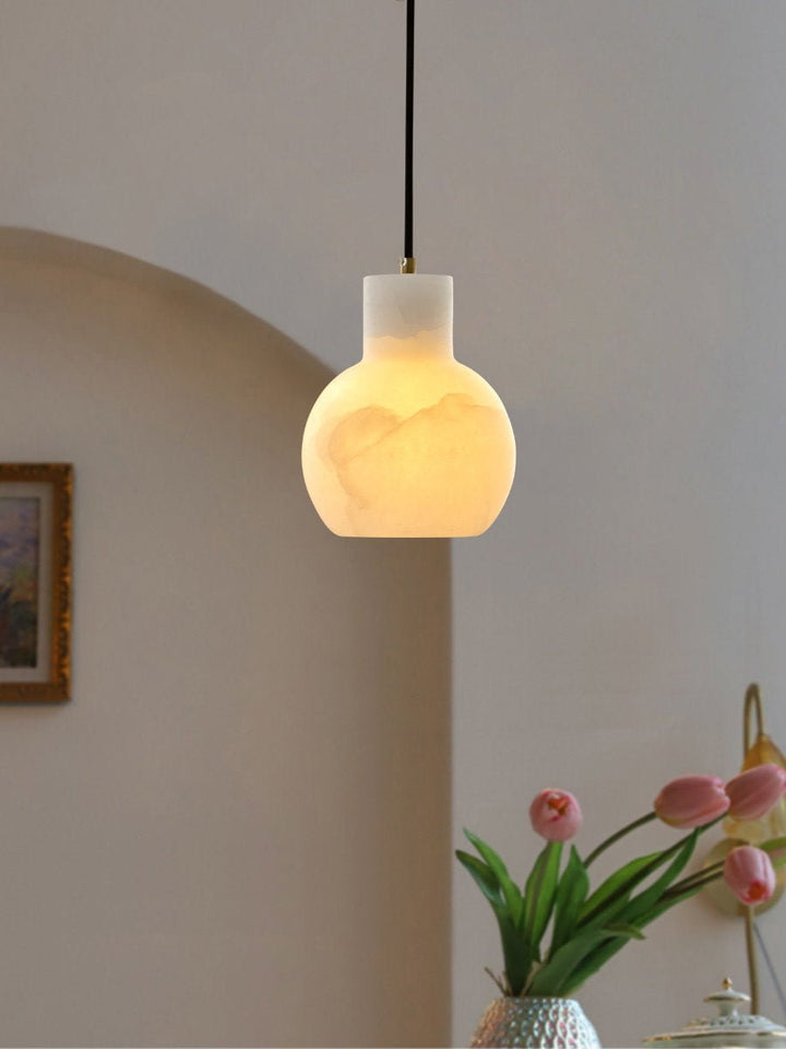 Eirerira alabastro lampadario a grappolo