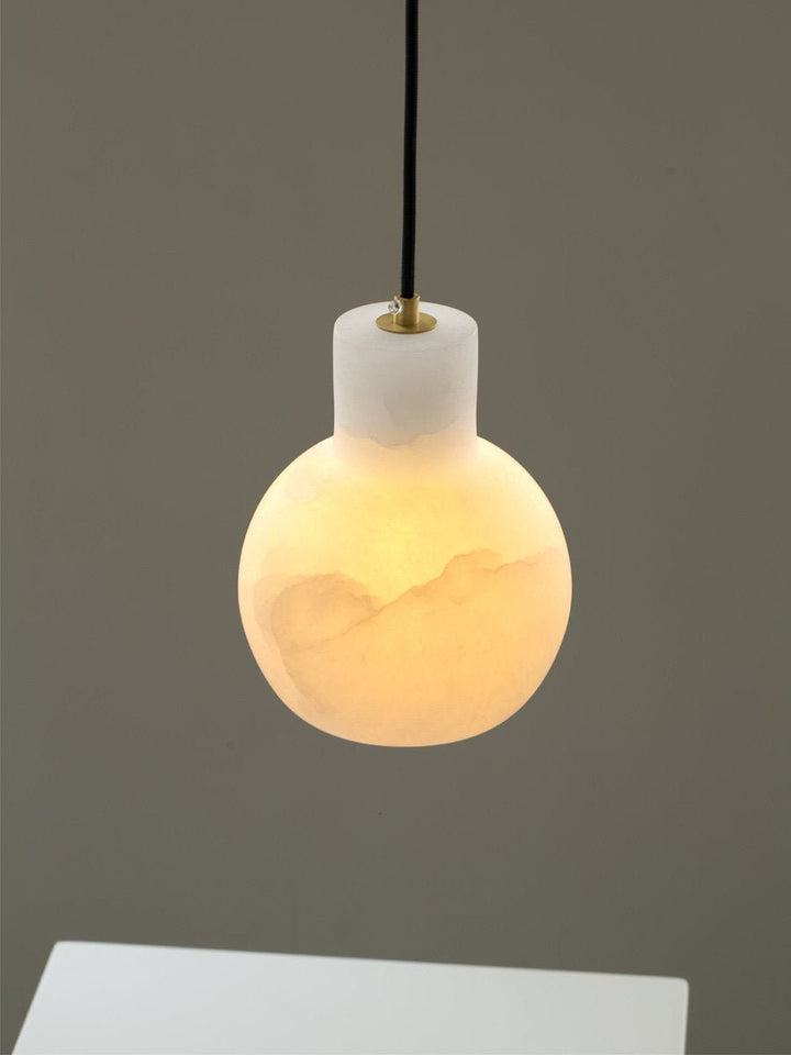 Eirerira alabastro lampadario a grappolo