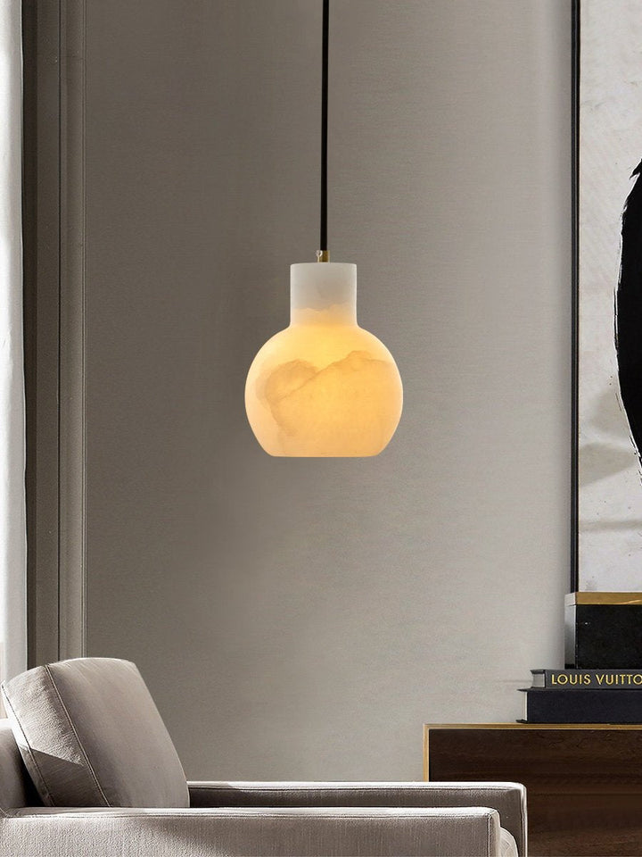 Eirerira alabastro lampadario a grappolo