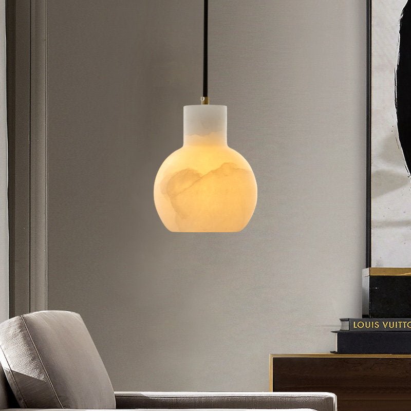 Eirerira alabastro lampadario a grappolo