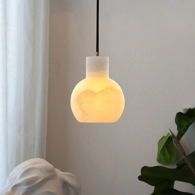 Eirerira alabastro lampadario a grappolo