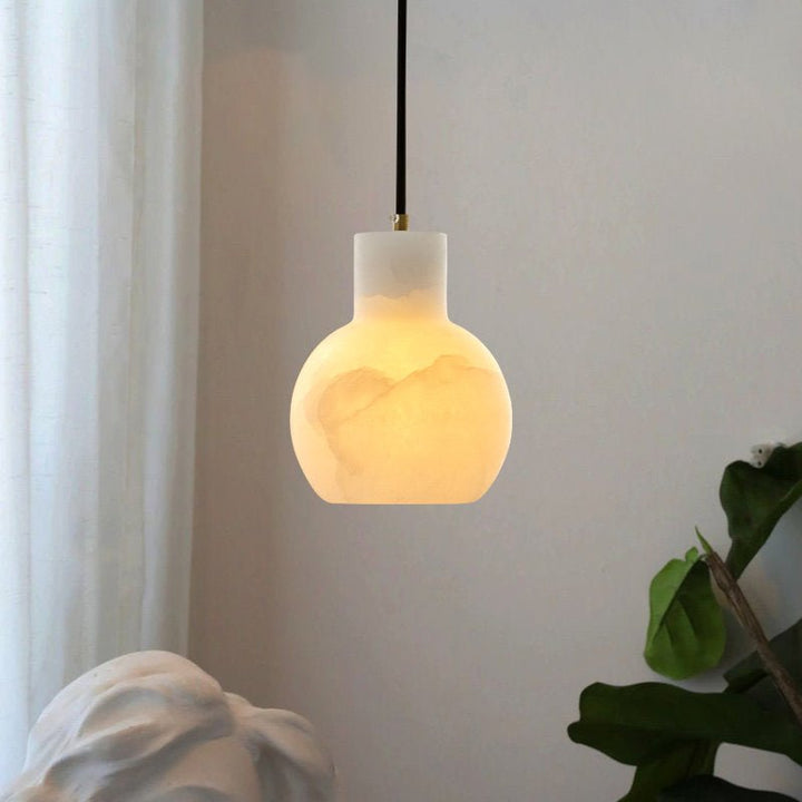 Eirerira alabastro lampadario a grappolo