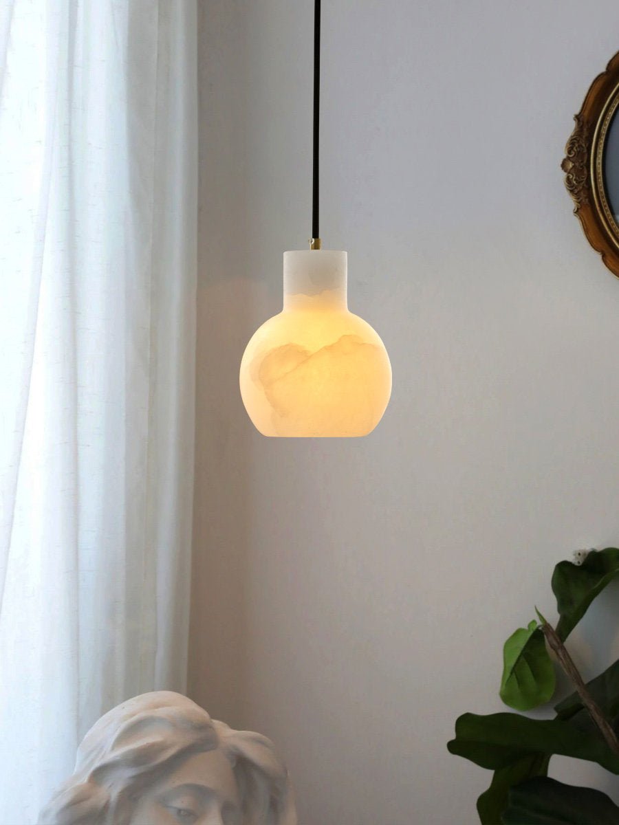 Eirerira alabastro lampadario a grappolo