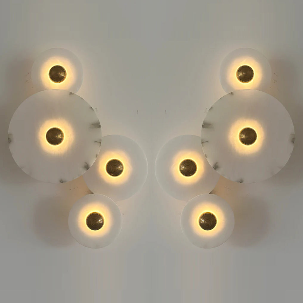 Slender lampada da parete alabastro moderna minimalista