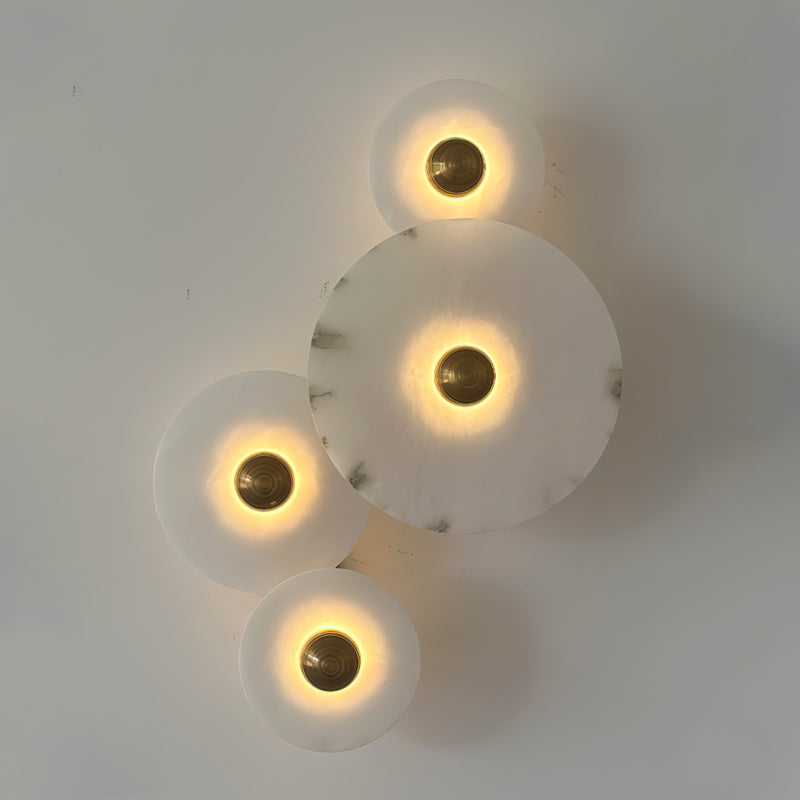 Slender lampada da parete alabastro moderna minimalista