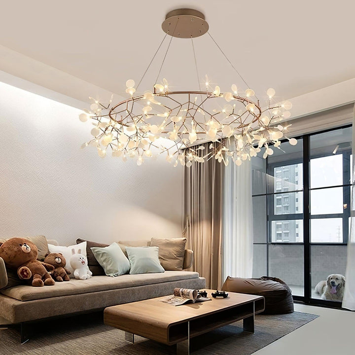 Olivia Unico LED Lampade a Sospensione Rotondo Art D&