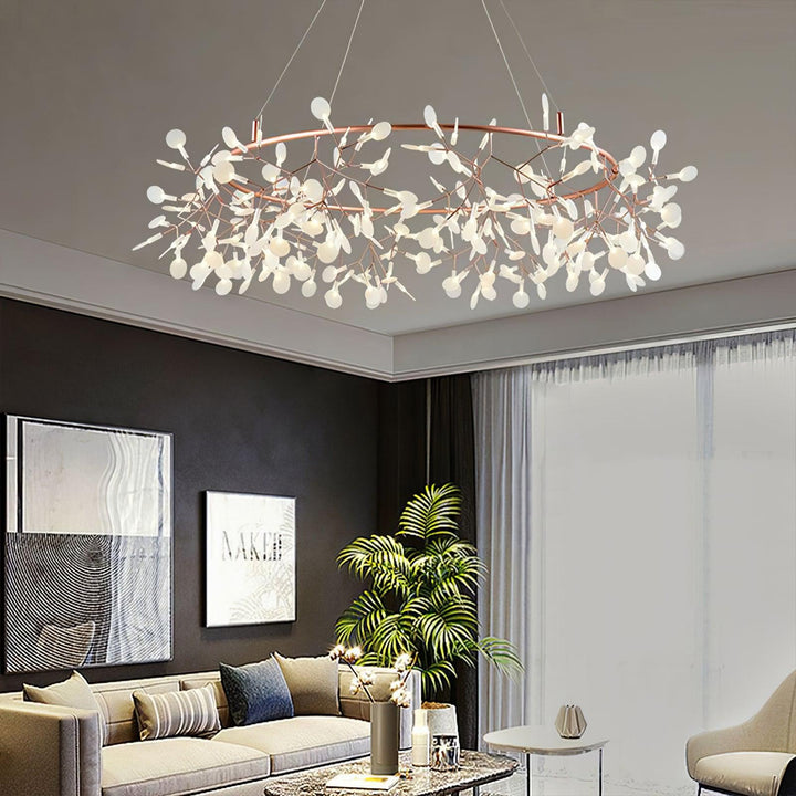 Olivia Unico LED Lampade a Sospensione Rotondo Art D&
