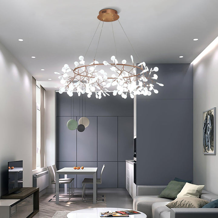 Olivia Unico LED Lampade a Sospensione Rotondo Art D&