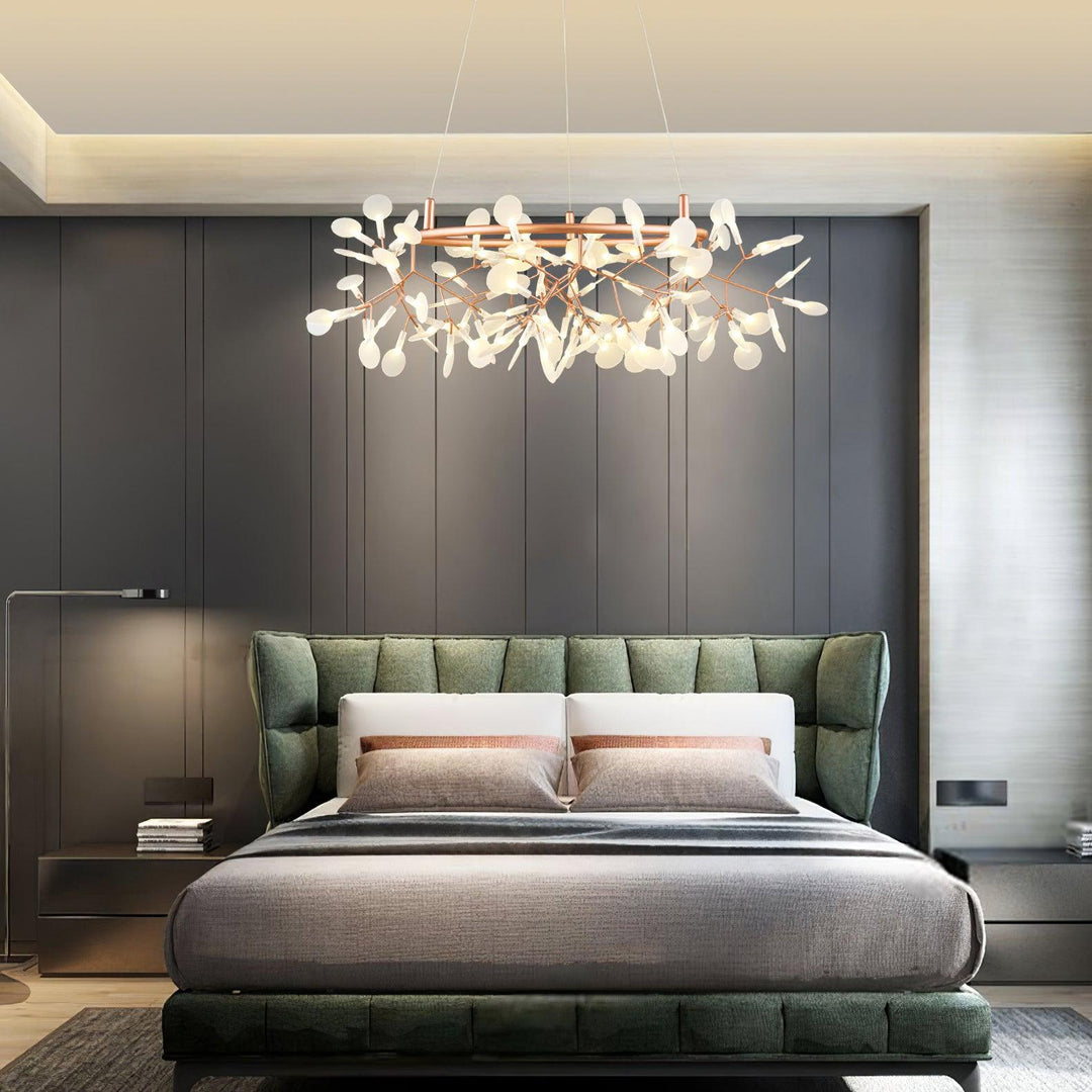 Olivia Unico LED Lampade a Sospensione Rotondo Art D&