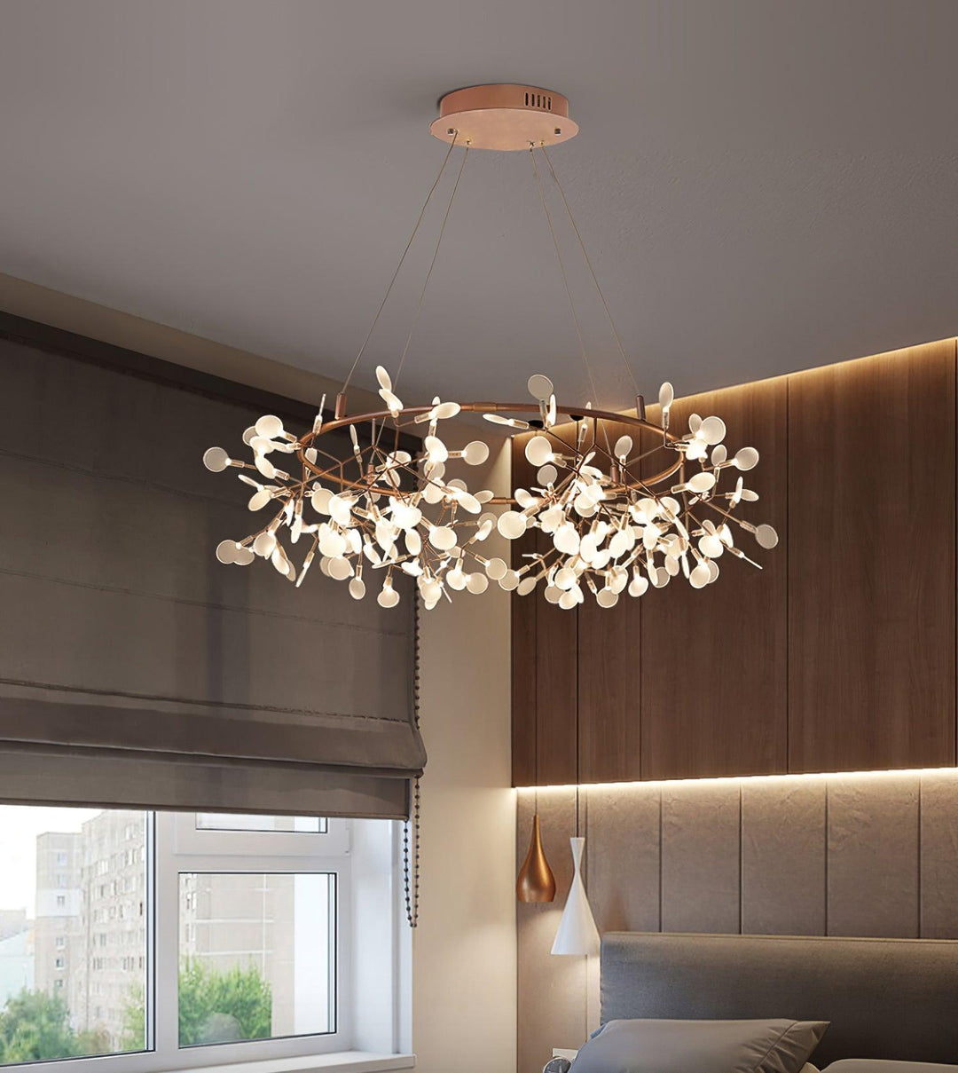 Olivia Unico LED Lampade a Sospensione Rotondo Art D&