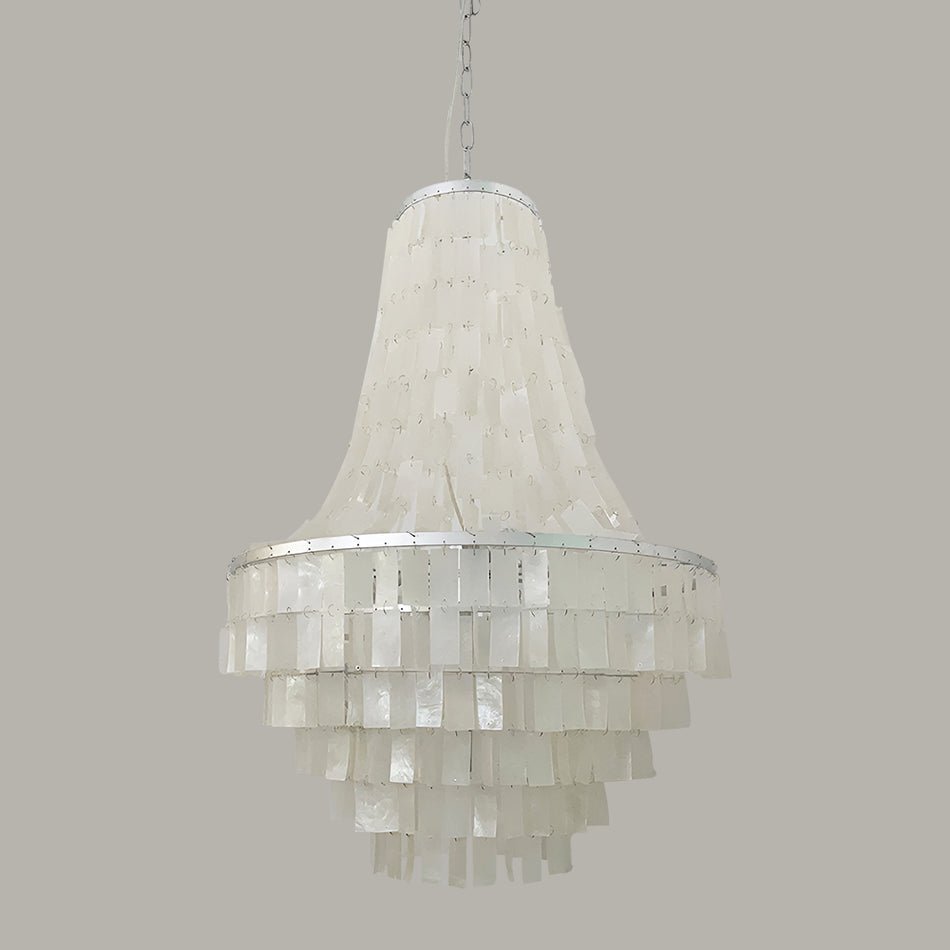 Naciira lampadario Boho Shell a Strati