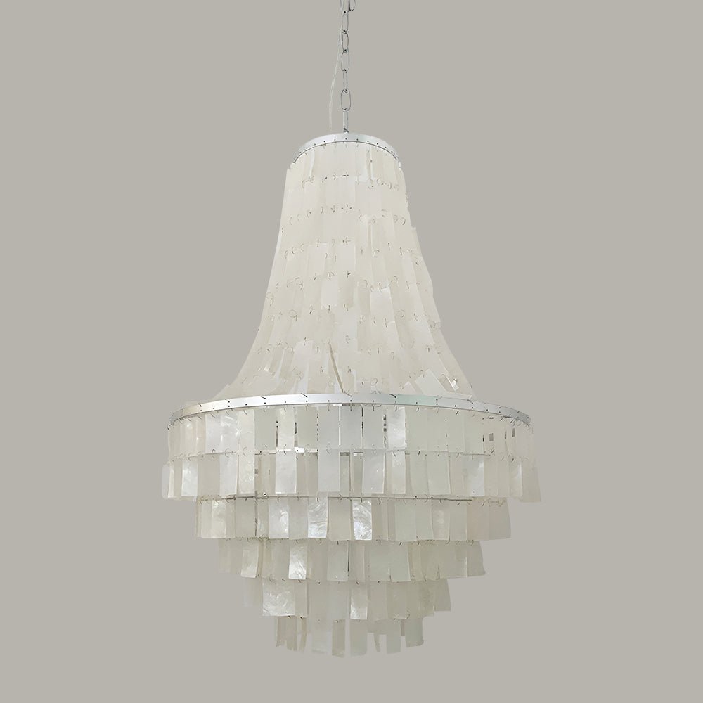 Naciira lampadario Boho Shell a Strati