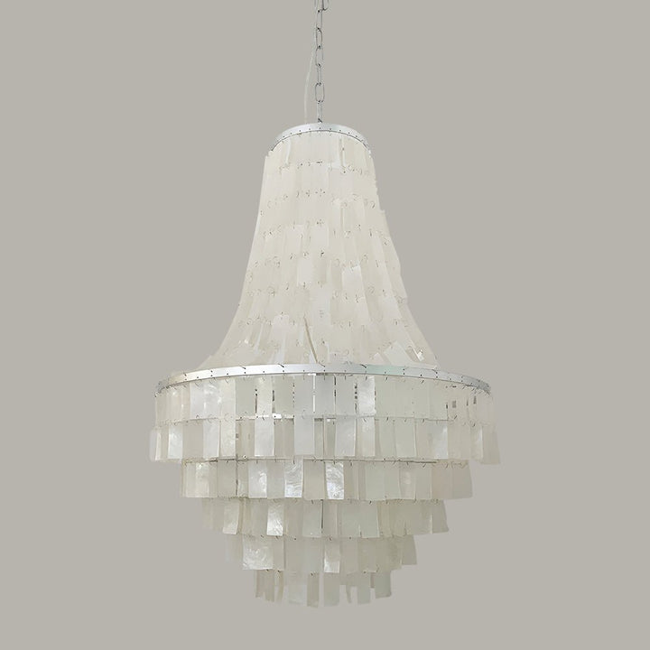 Naciira lampadario Boho Shell a Strati