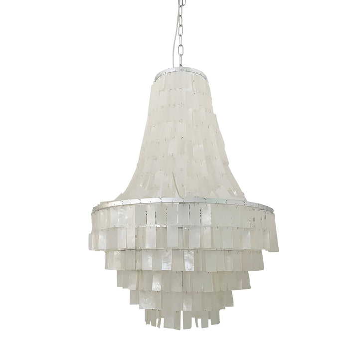 Naciira lampadario Boho Shell a Strati