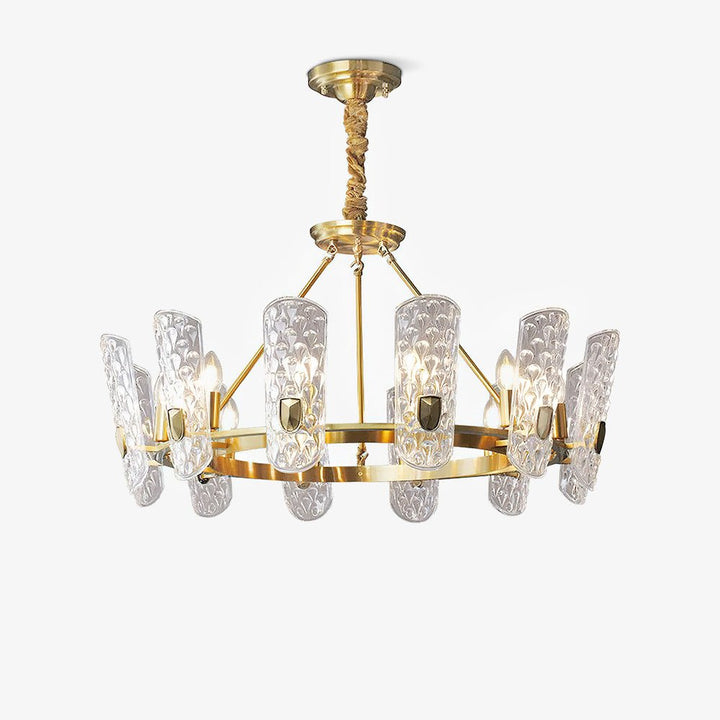 Casinian lampadario elegante in ottone
