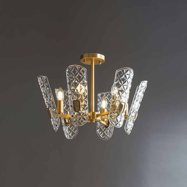 Casinian lampadario elegante in ottone