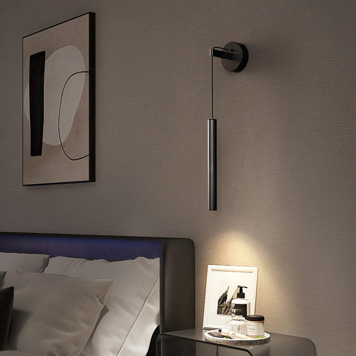 Thomasina Modern Minimalist Line Brass Wall Light - Letslighting