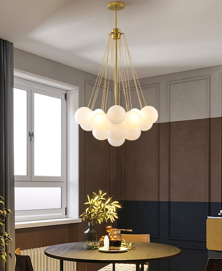 Bubble Chandelier - Blowlighting