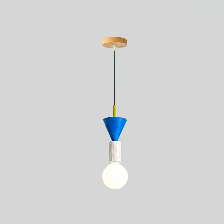 Gram lampada a sospensione moderna in legno