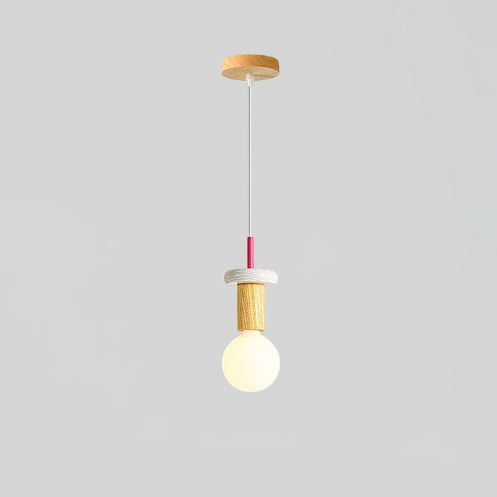 Gram lampada a sospensione moderna in legno