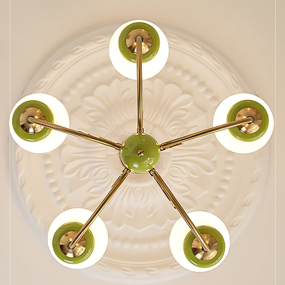 Valentina Moderno Creativo Lampadari Vetro Metallo Sala de Pranzo