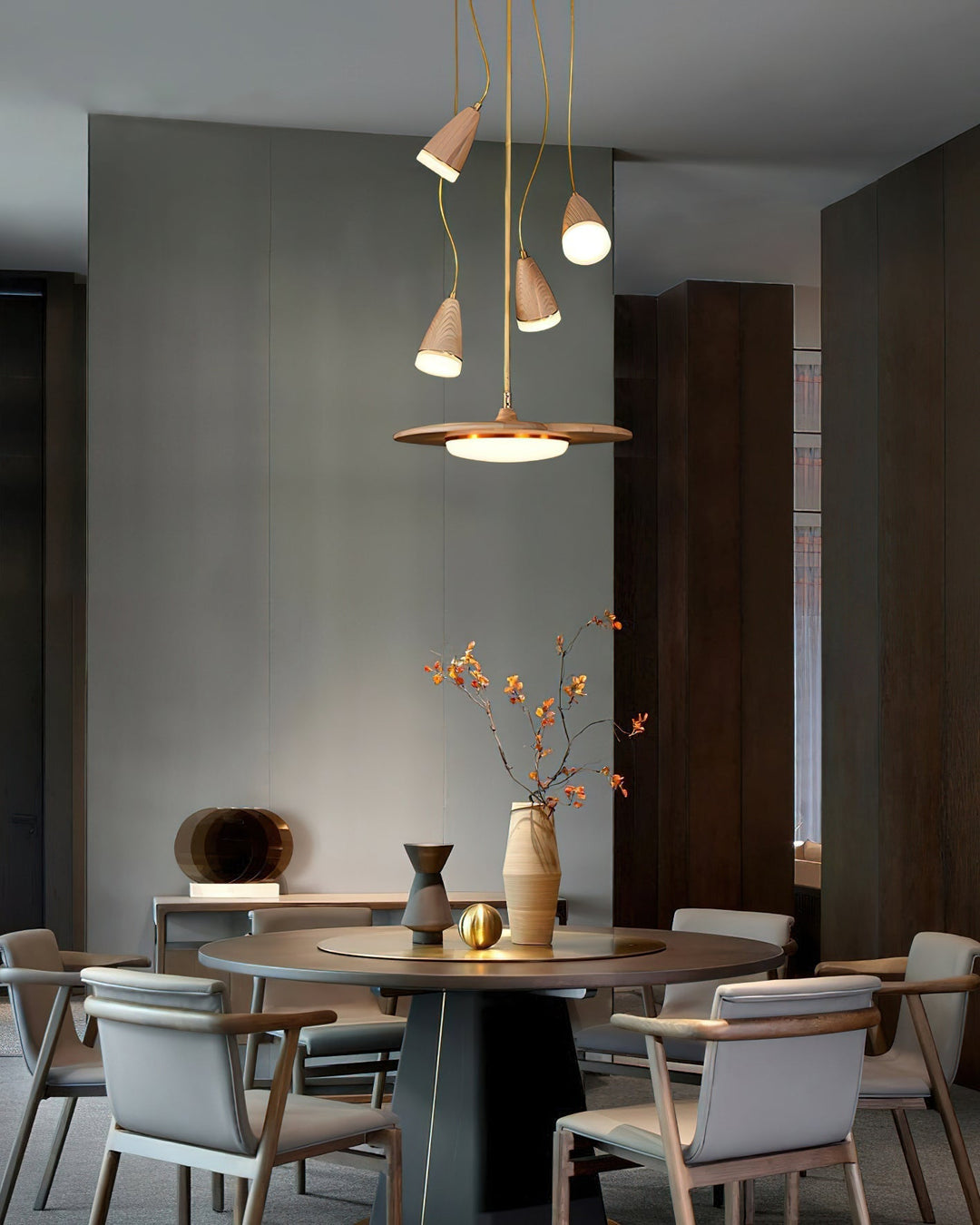 Calder lampadario LED Blossom floreale
