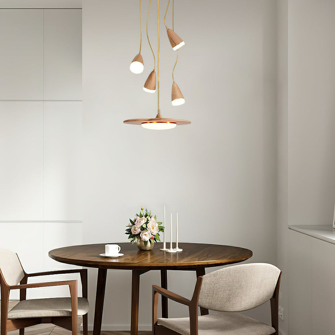 Calder lampadario LED Blossom floreale