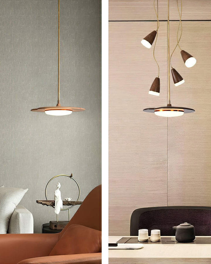 Calder lampadario LED Blossom floreale