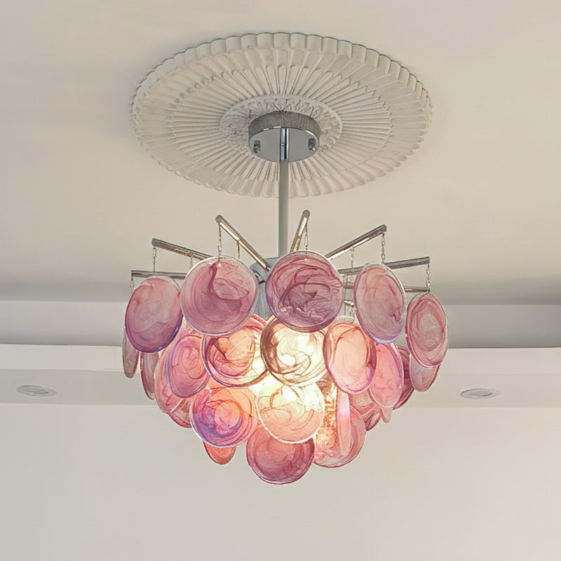 Velalissa lampadario in vetro