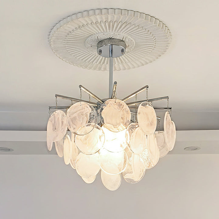Velalissa lampadario in vetro