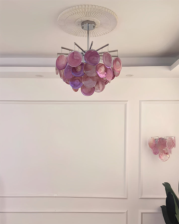 Velalissa lampadario in vetro