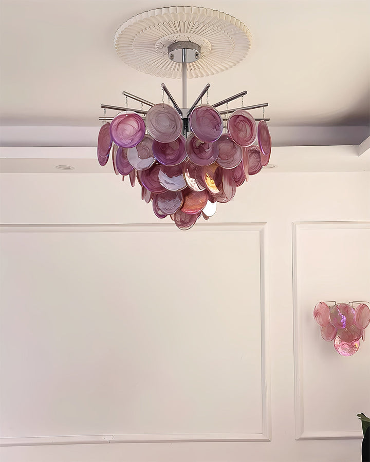 Velalissa lampadario in vetro