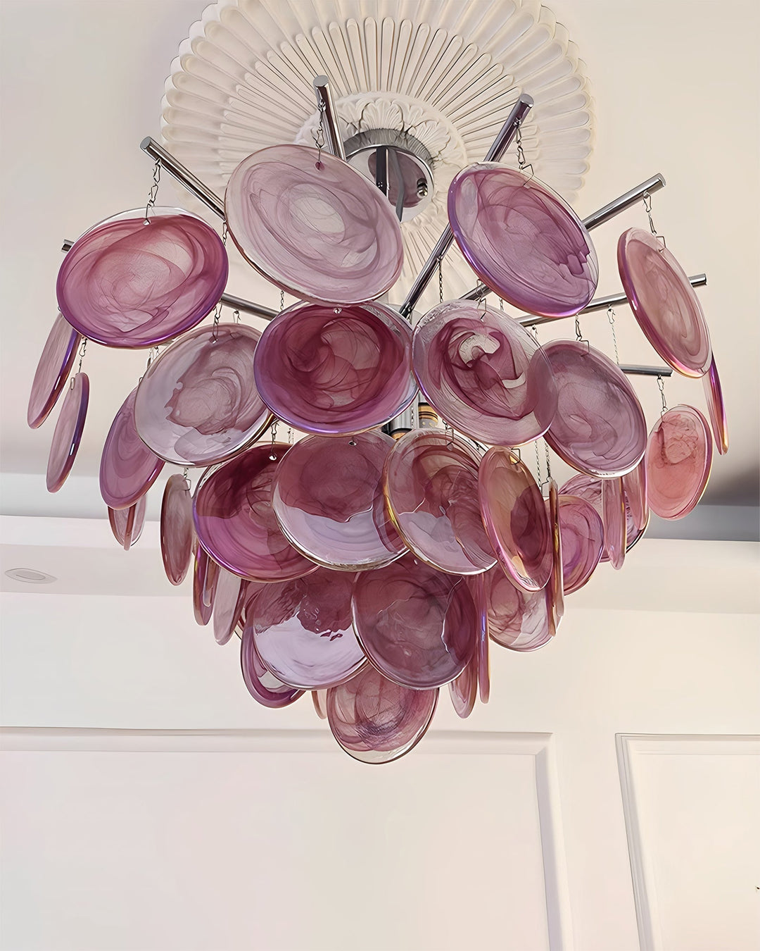 Velalissa lampadario in vetro