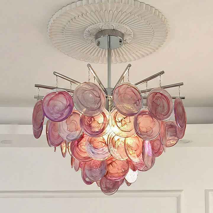 Velalissa lampadario in vetro