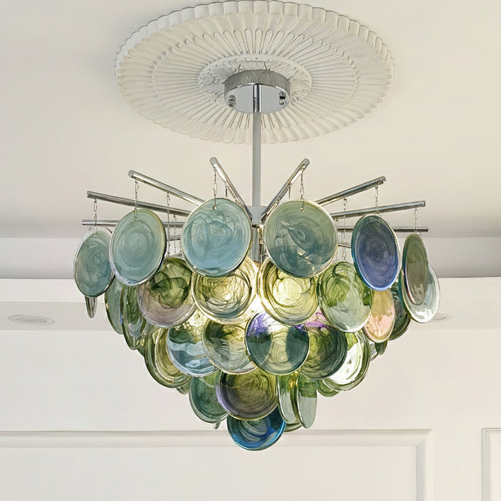 Velalissa lampadario in vetro