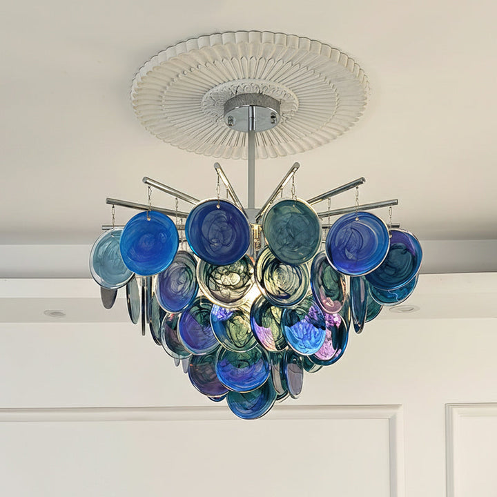 Velalissa lampadario in vetro