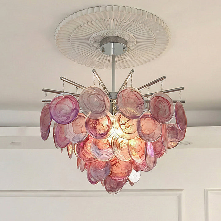 Velalissa lampadario in vetro