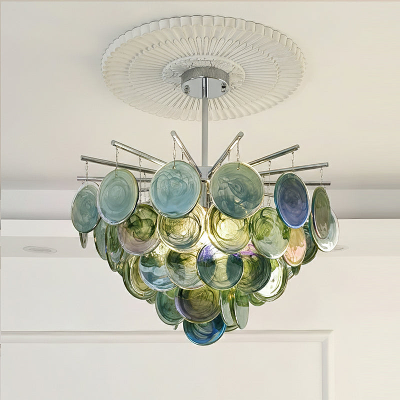 Velalissa lampadario in vetro