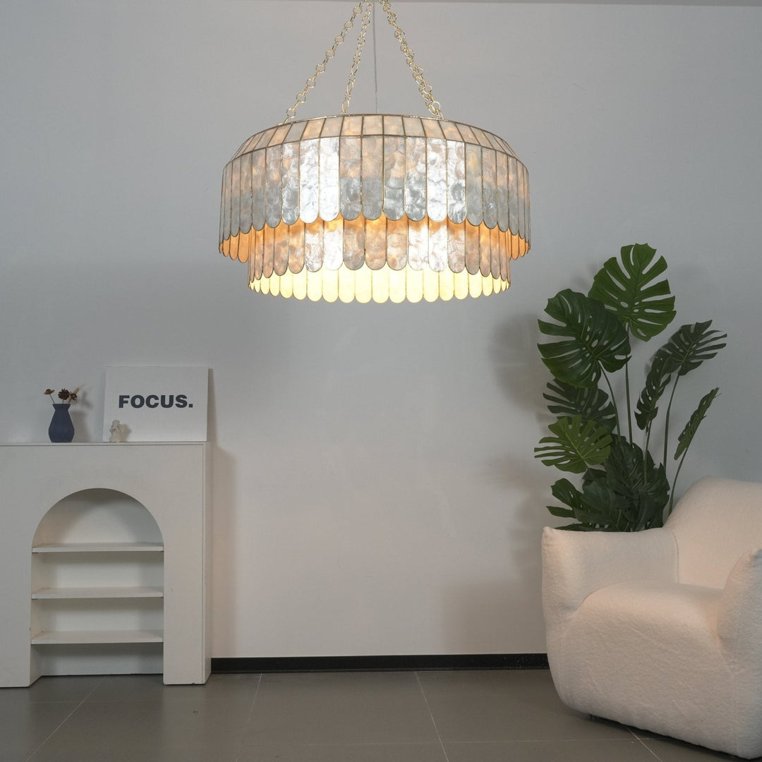 Capiz Aurelia lampadario
