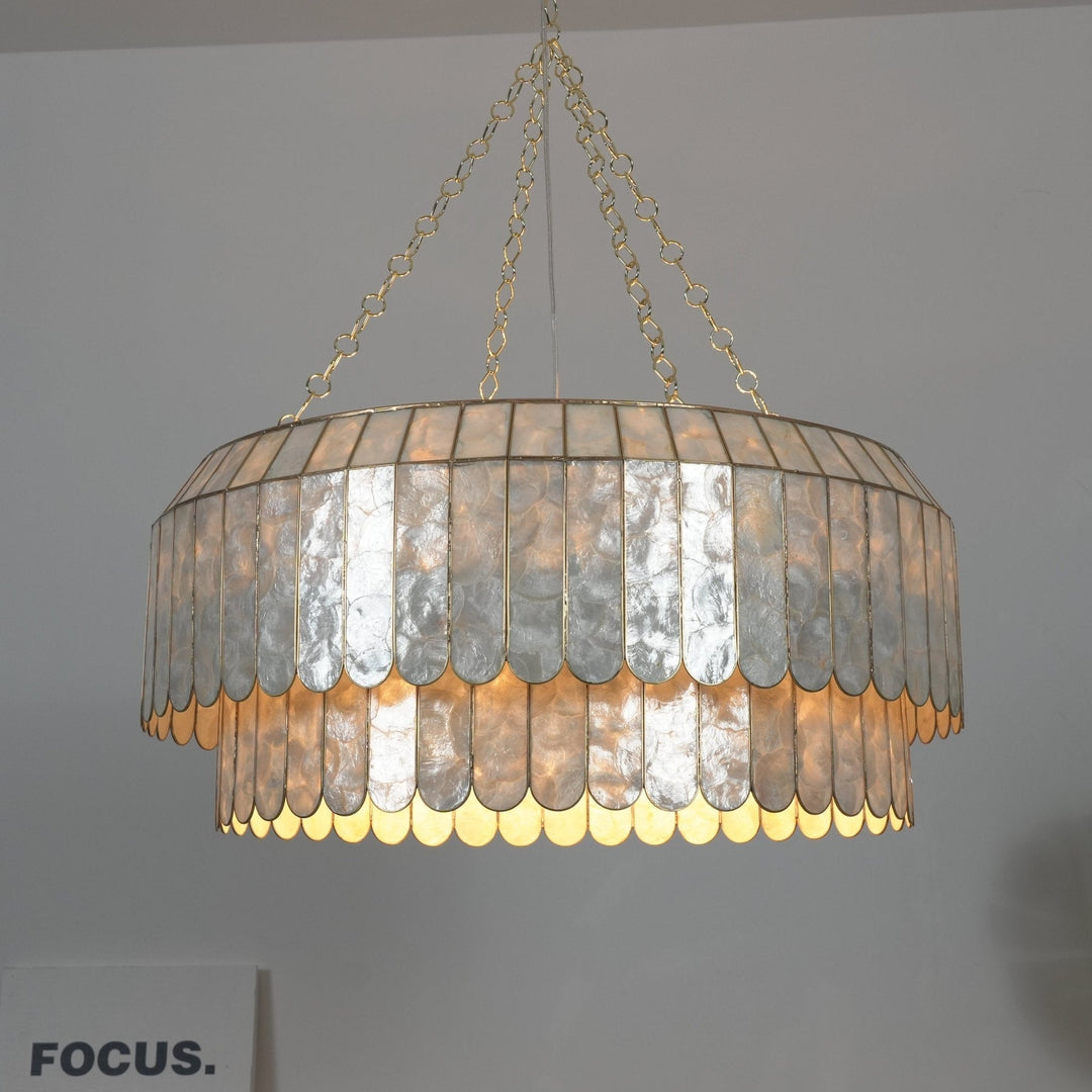 Capiz Aurelia lampadario