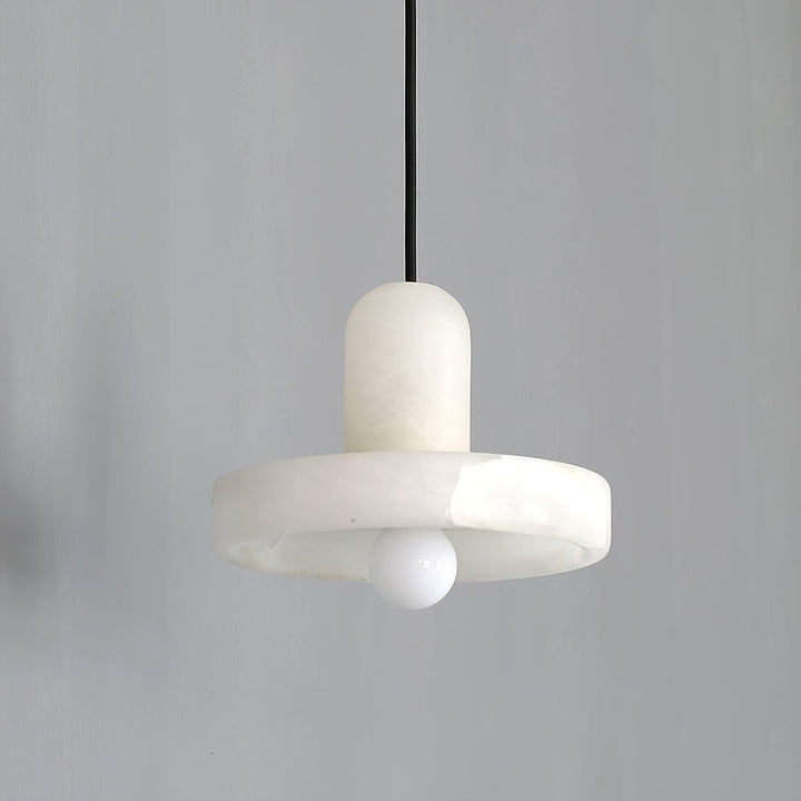 Carrara lampada a sospensione in alabastro