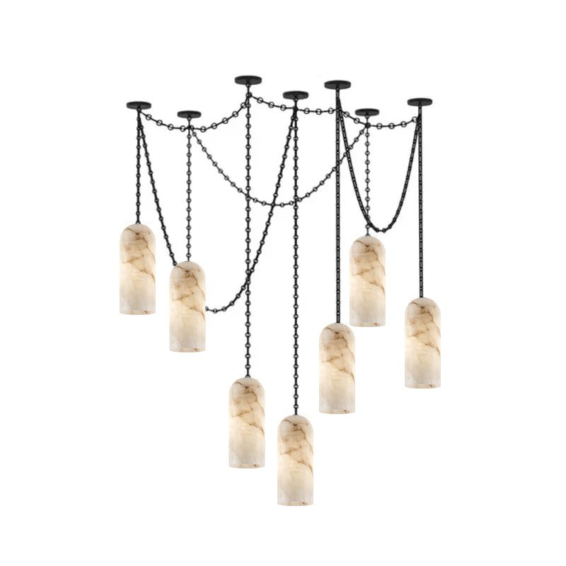 Auberon lampadario a Catena Cascante in Capsula