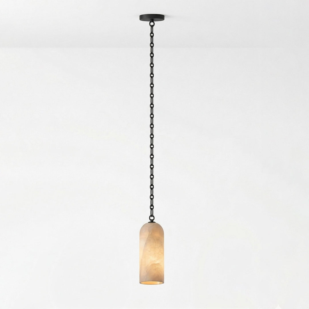 Auberon lampadario a Catena Cascante in Capsula