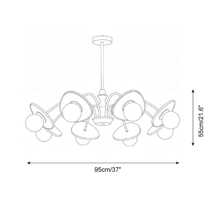 Terioira Orbit lampadario