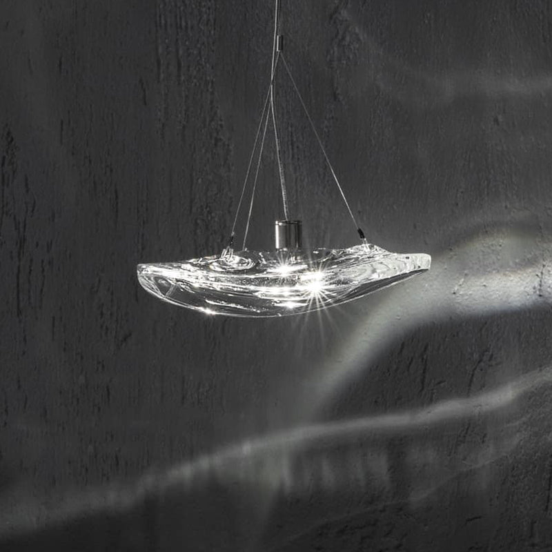 Glacial Float Cascade vetro lampadario