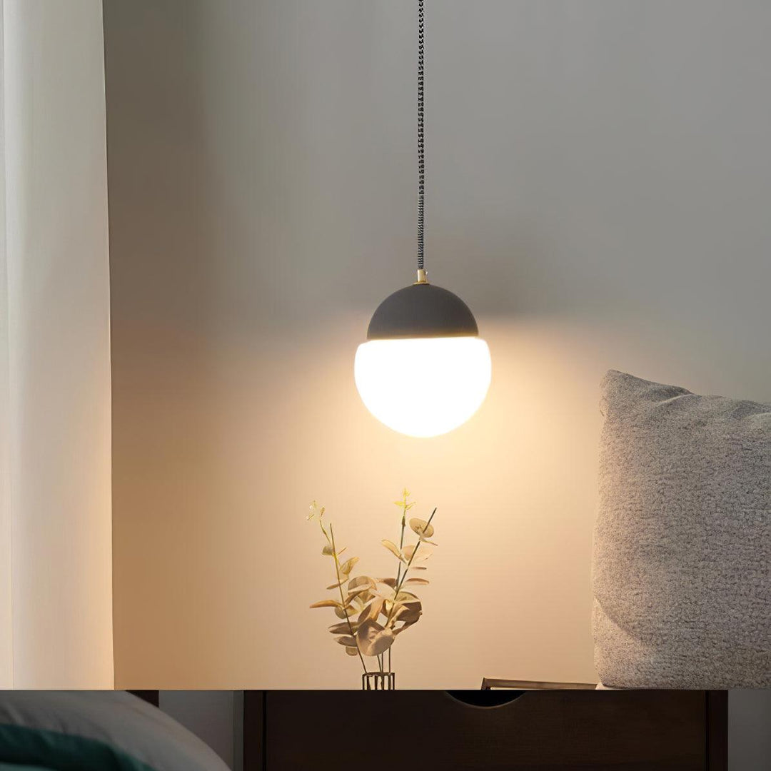 Ilraearis lampada a sospensione in vetro
