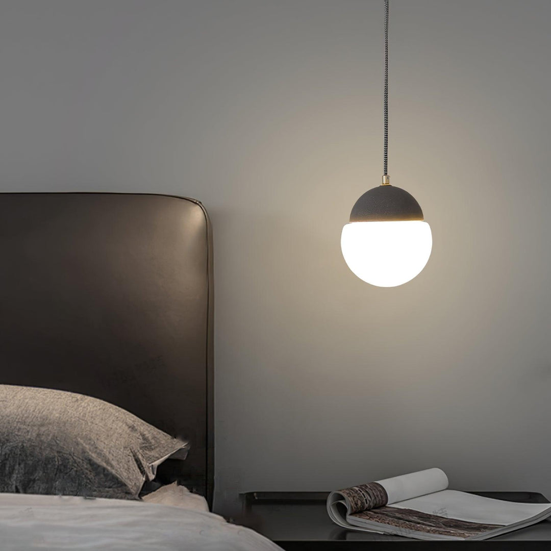 Ilraearis lampada a sospensione in vetro